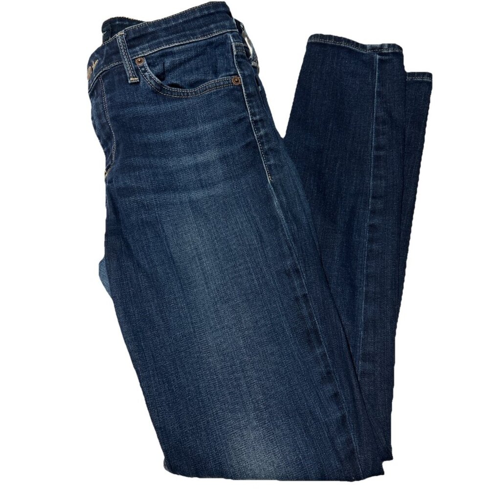 Lucky Brand Jeans Womens 4 27 Blue Ava Skinny Mid Rise Ankle Denim - Picture 4 of 6
